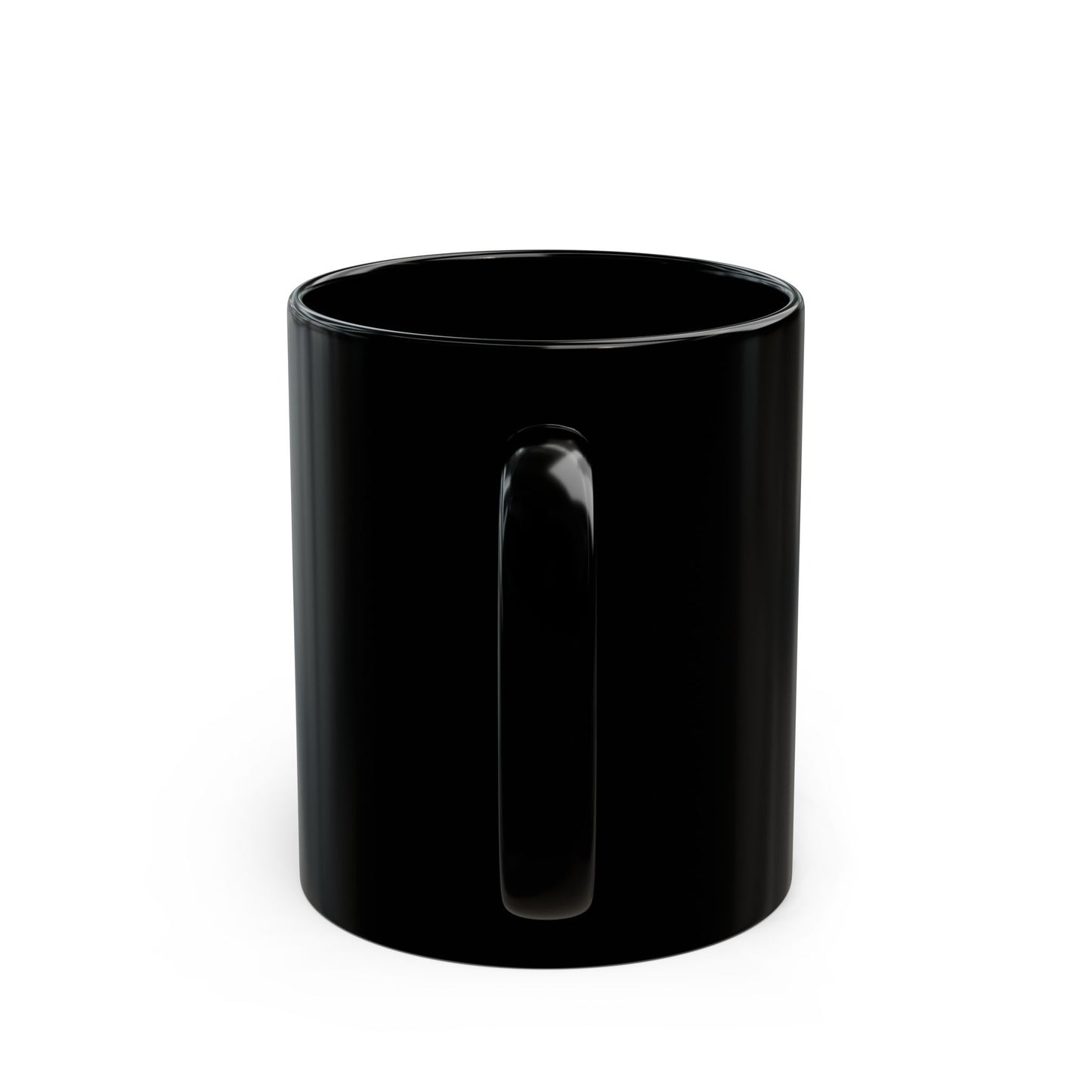 Tasse noire « Je t'aime jusqu'à la mort » (11oz, 15oz)