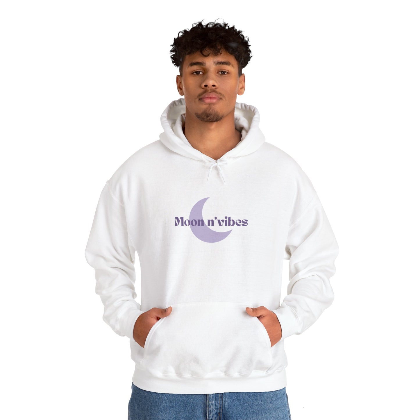 Moon vibes Unisex Hooded Sweatshirt