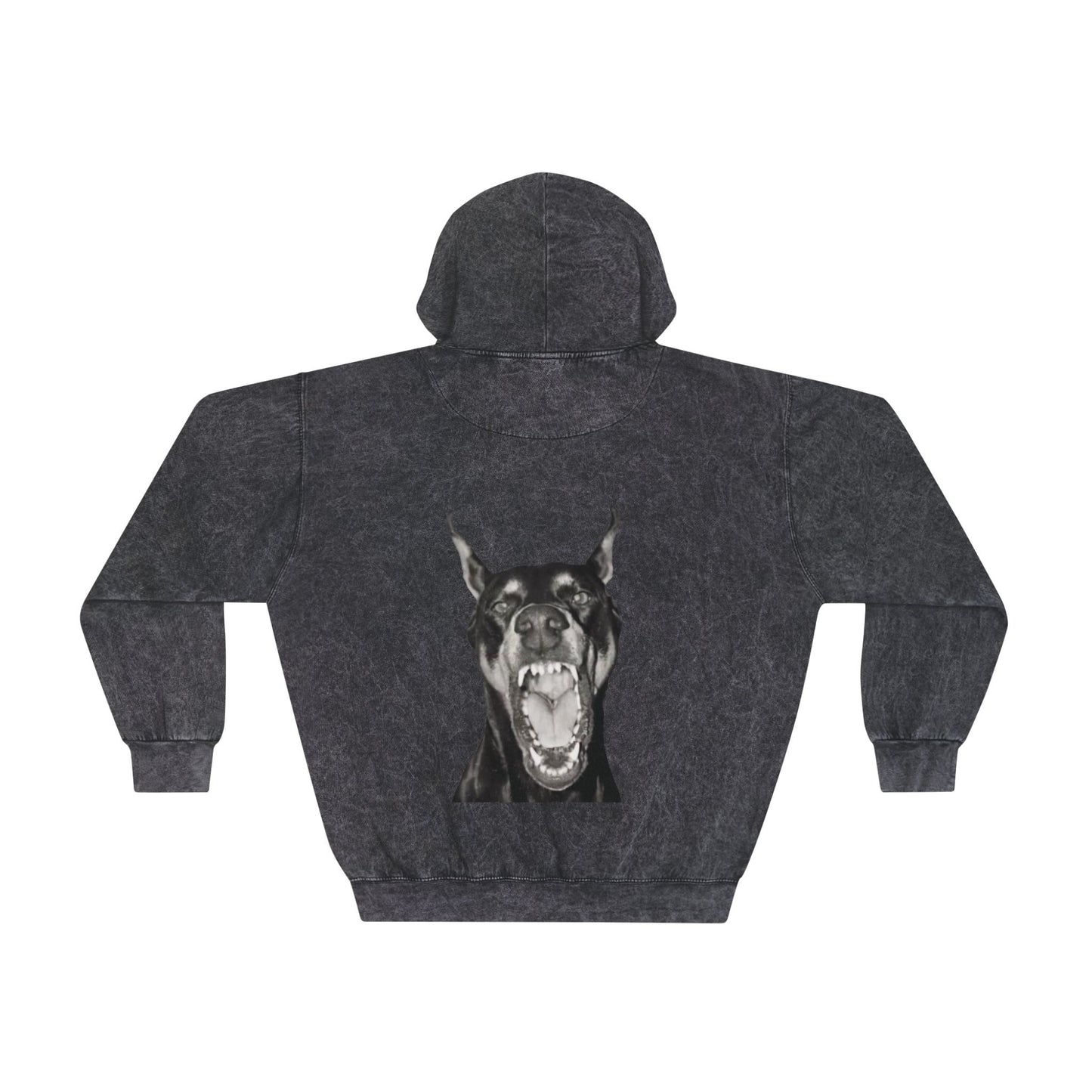 Introvert unisex Mineral Wash Hoodie