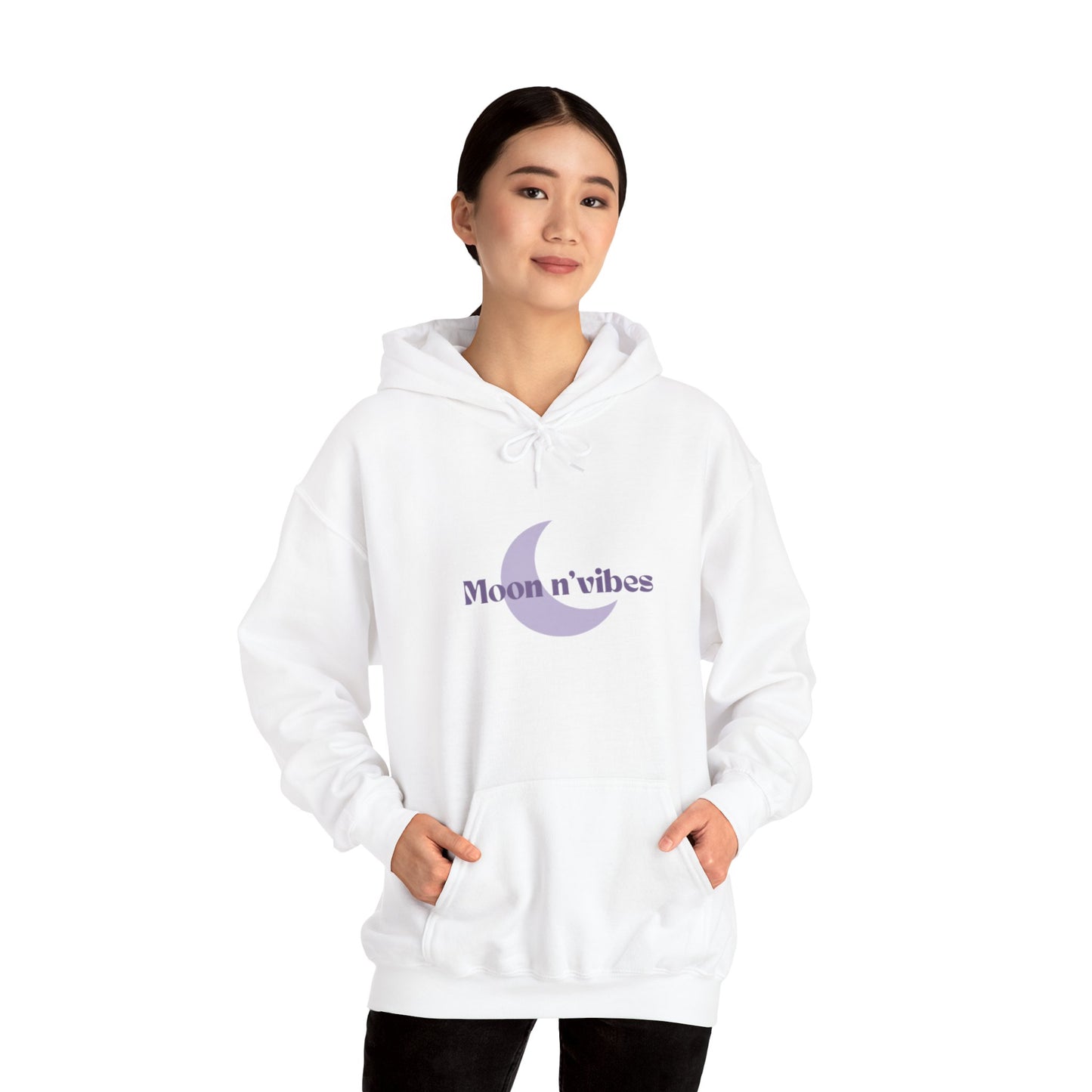 Moon vibes Unisex Hooded Sweatshirt