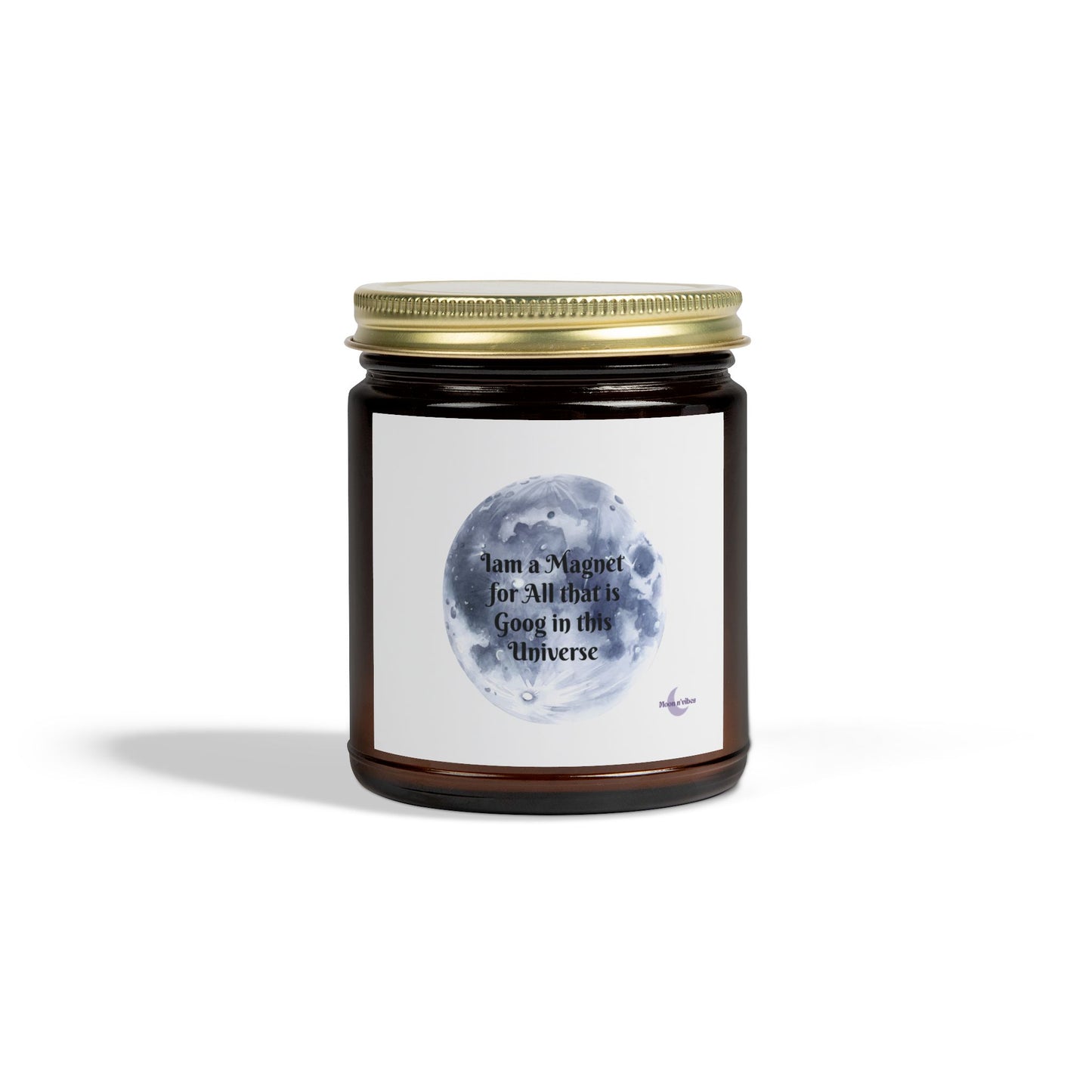 Abundance Scented Candles, Coconut Apricot Wax (4oz, 9oz)